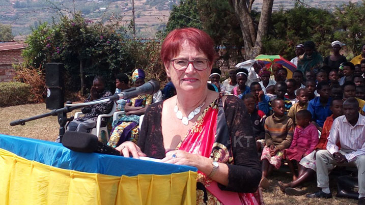 Christine Marion ukuriye komite y'Ubufatanye Castre-Huye mu Bufaransa