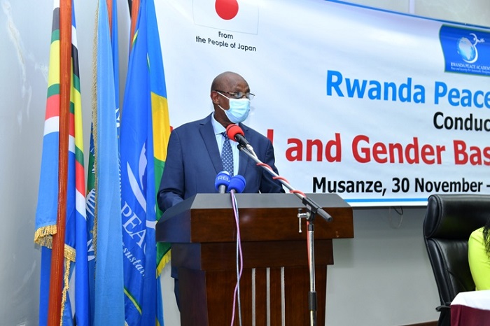 Rtd Col Jill Rutaremara Umuyobozi wa Rwanda Peace Academy