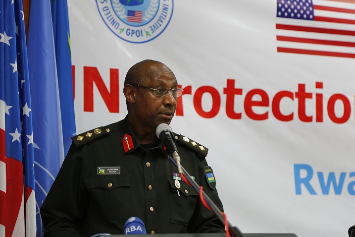 Col Jill Rutaremara uyobora RPA ni we watangije ayo mahugurwa