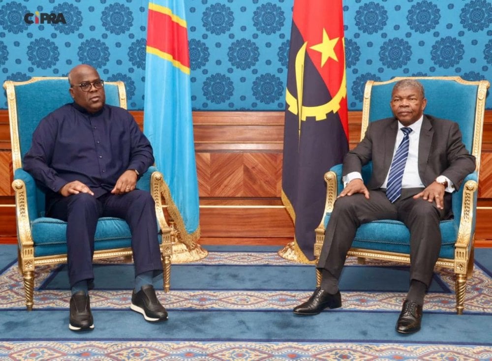 Tariki ya 11 Werurwe, Perezida João Lourenço yahuye na Tshisekedi wa RDC 