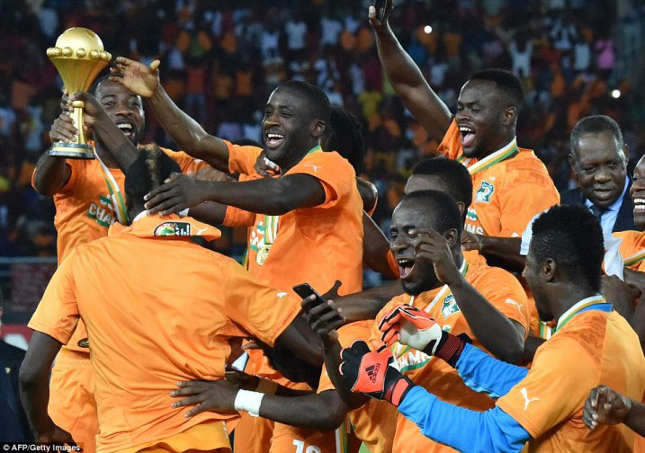 Cote d'Ivoire yatwaye igikombe cya Afurika yaje ku mwanya wa kabiri kuri uyu mugabane.