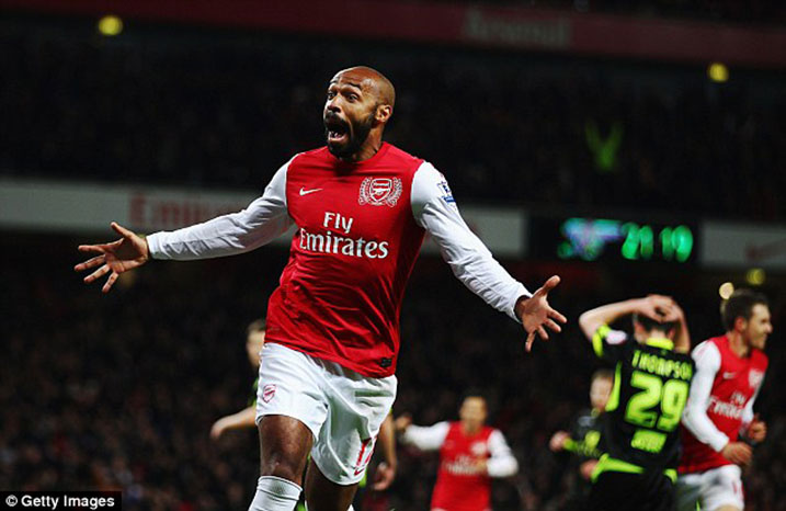 Herry yubakiye izina mu ikipe ya Arsenal.