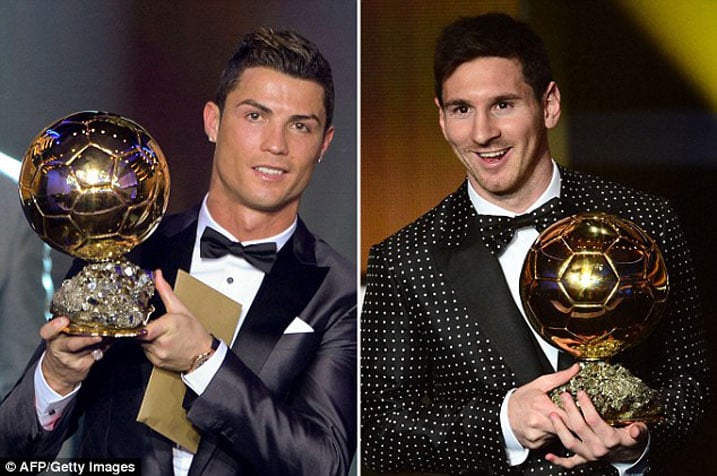 Cristiano na Messi bagarutse mu bahatanira Ballon d