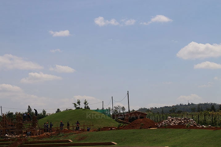 Hakurya y'aka gasozi biteganyijwe ko hazubakwa ibindi bikorwa bya Siporo, ndetse n'ahazajya habera imurikagurisha