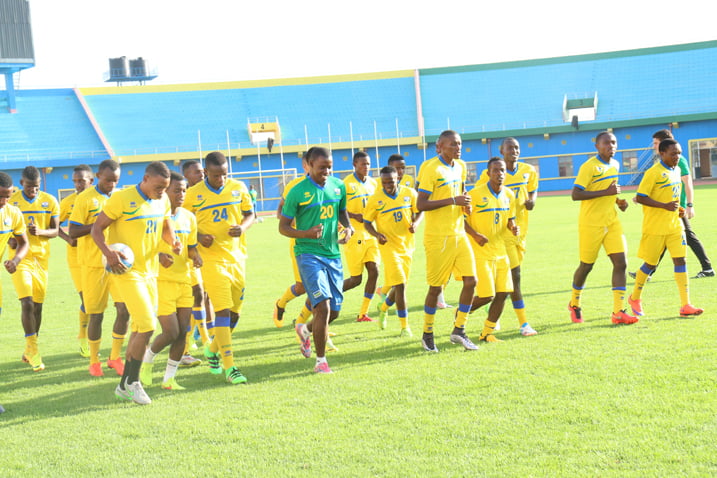 Amavubi nayo akomeje imyitozo kuri Stade Amahoro