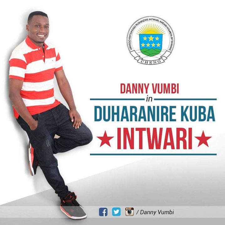 Danny Vumbi yakoze indirimbo ku butwari bw'Abanyarwanda.