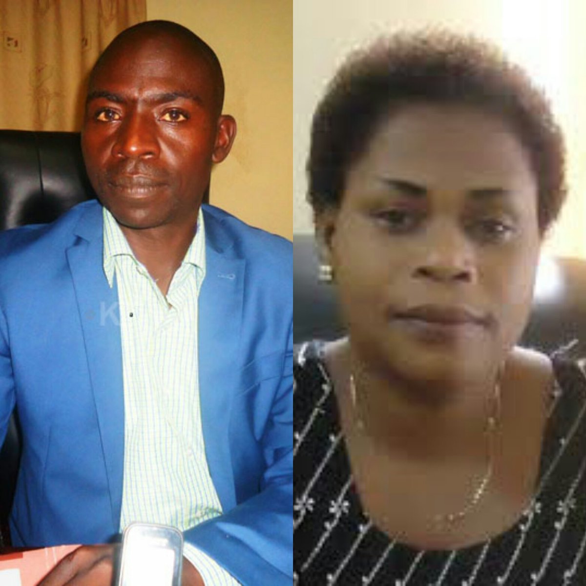 Umuyobozi w'akarere Uwanzwenuwe na Mukansanga wari umwungirije ashinzwe imibereho myiza y'abaturage ngo bamaze kwwgura