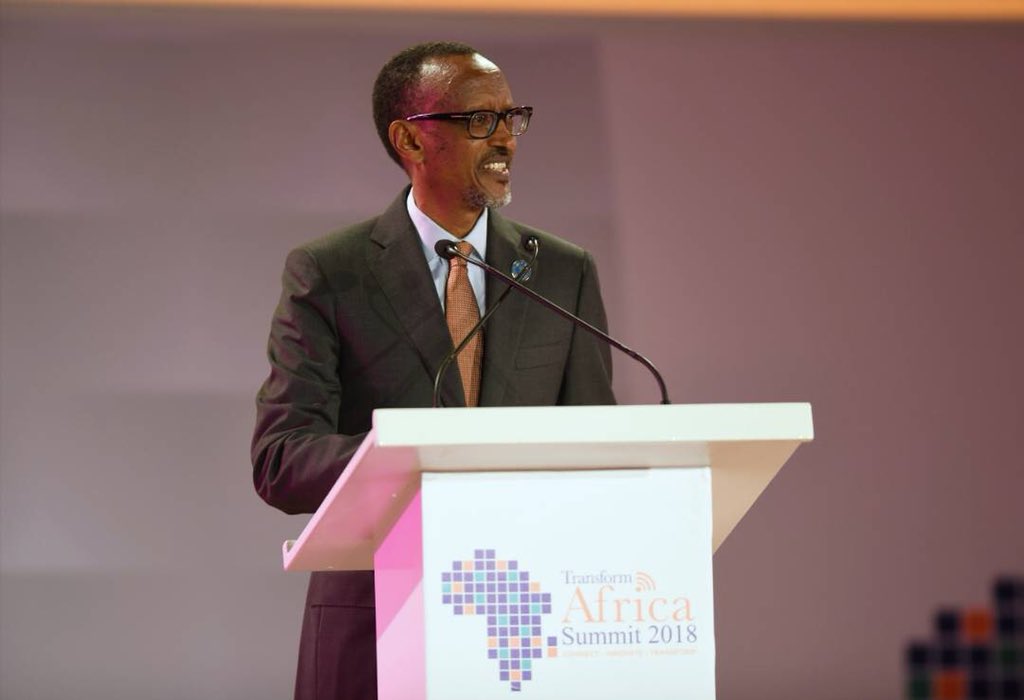 Perezida Kagame mu nama ya Transform Africa