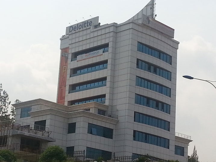 Inyubako ikoreramo Deloite na yo yubatse muri Nyarugenge.