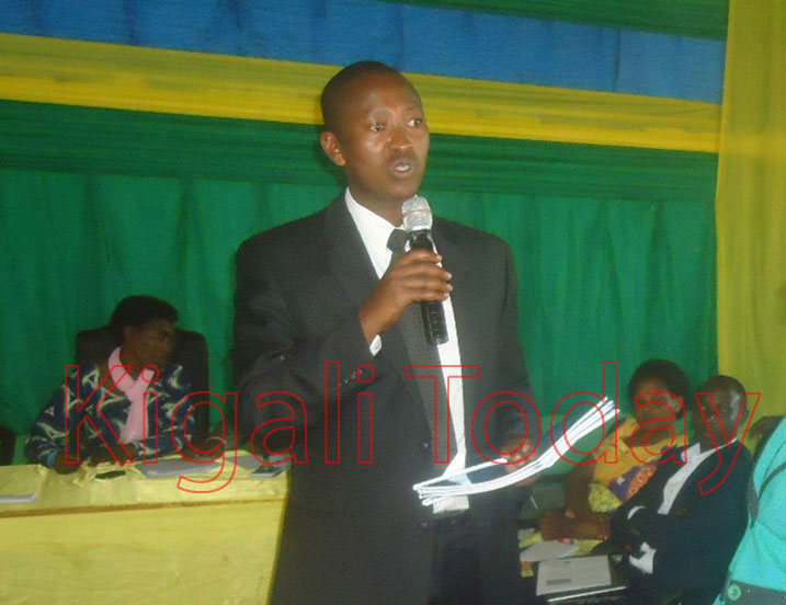 Didier Gakuba yari amaze imyaka ine ari Perezida w'inama njyanama y'Akarere ka Ruhango.