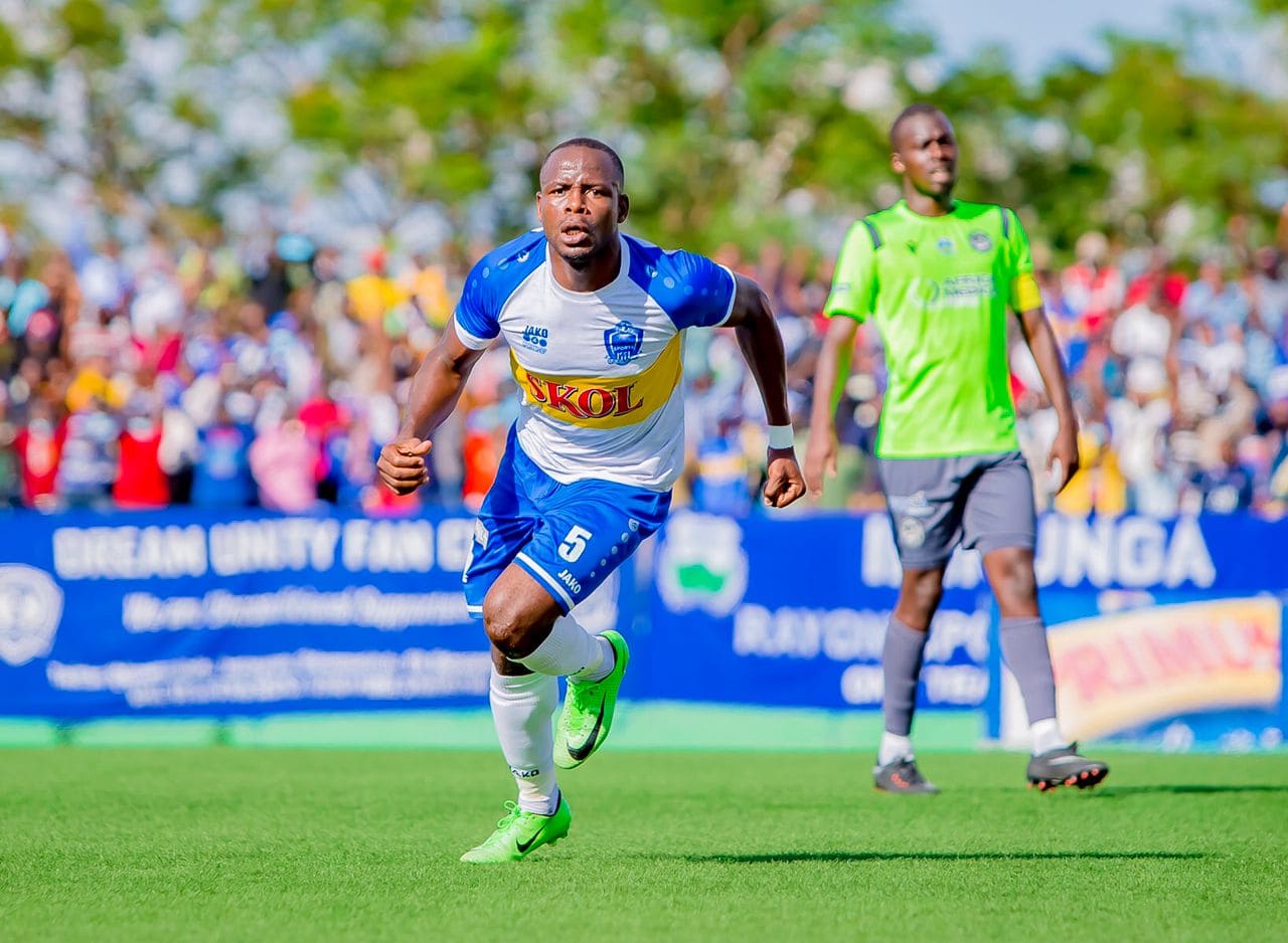 Mael DINDJEKE nyuma yo gutsindira Rayon Sports igitego kimwe rukumbi