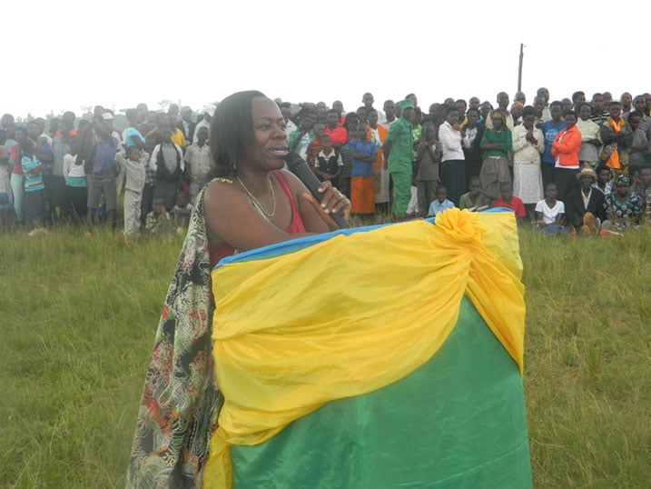Dr Monique Nsanzabaganwa, umuyobozi wungirije wa Unity club Intwararumuli yakoze ubuvugizi hakubakwa iyi nzu.