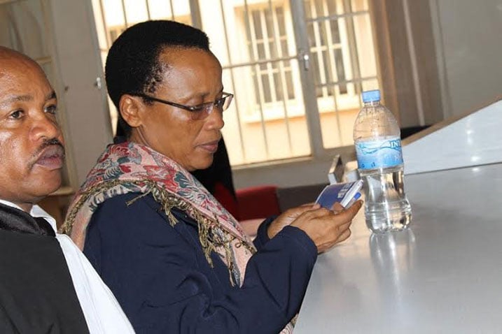 Dr Rose Mukankomeje nawe yagejejwe imbere y'ubutabera mu mwaka wa 2016