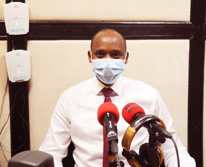 Umuyobozi Mukuru wa RBC, Dr. Sabin Nsanzimana