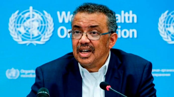 Umuyobozi Mukuru wa OMS, Dr. Tedros Adhanom Ghebreyesus (Photo:Internet)