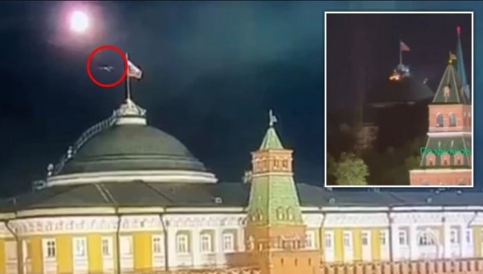 Drone itarahanurwa ngo igwe kuri Kremlin