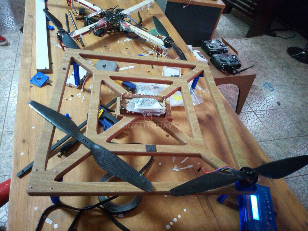 Bimwe mu bikoresho azashyira kuri iyo "Drone"