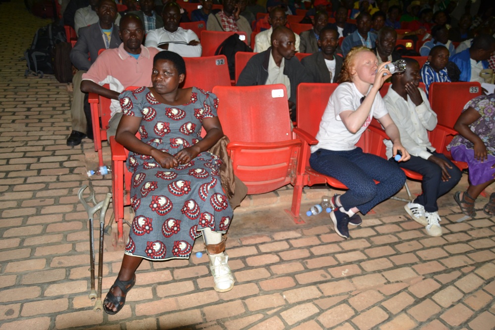 Abafite ubumuga bahuriye mu itorero ryabagenewe