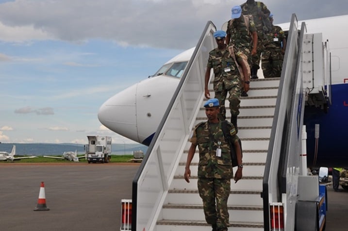 Abasirikare bagize batayo ya 35 nibo batangiye gutaha basoje ubutumwa bawbo muri Sudani y