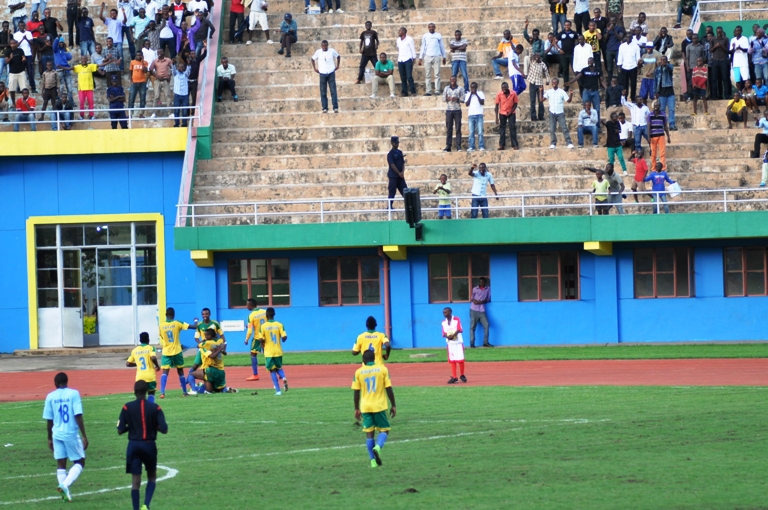 Amavubi yishimira igitego cya kabiri