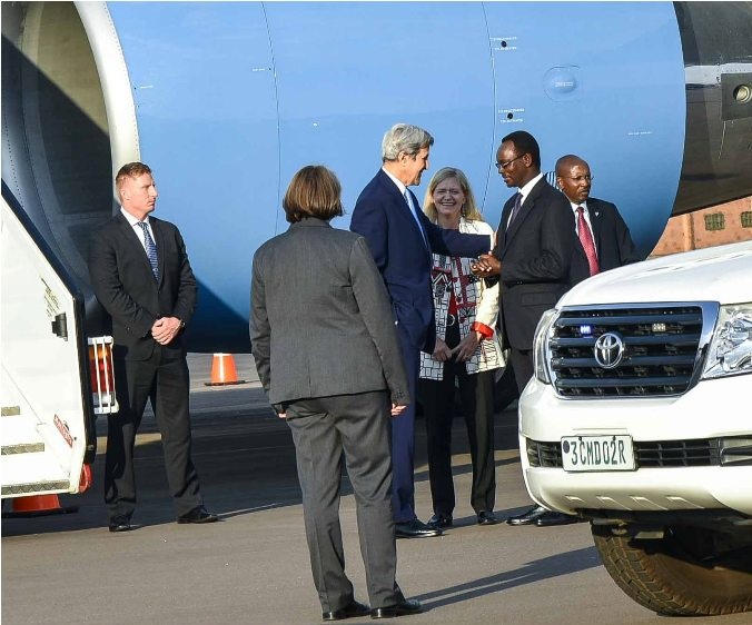 Yakiriwe n'abayobozi batatandukanye ba Ambasade ya Amerika ndetse n'abo mu Rwanda