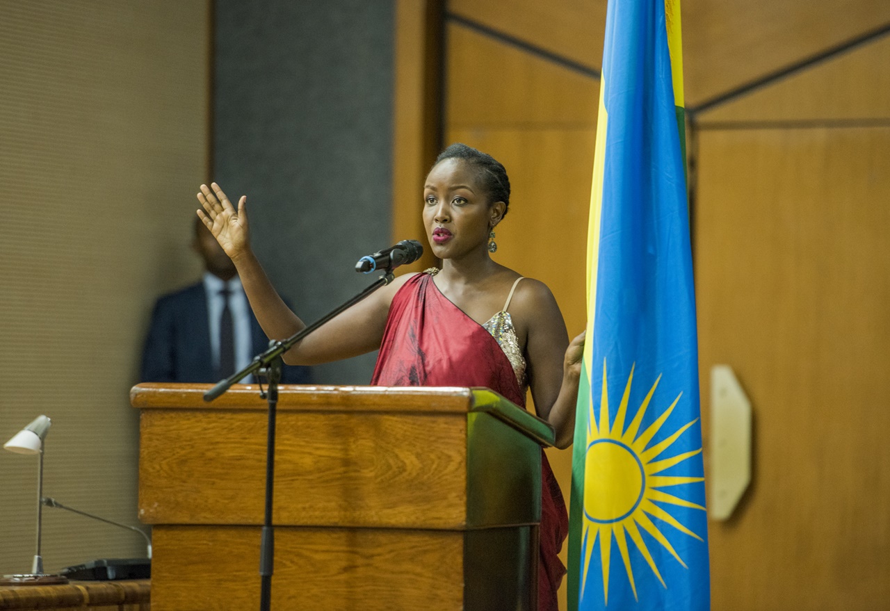 Paula Ingabire warahiriye kuyobora Minisiteri y'Itumanaho, Ikoranabuhanga na Tekinoloji ndetse no guhanga udushya (MICTI)