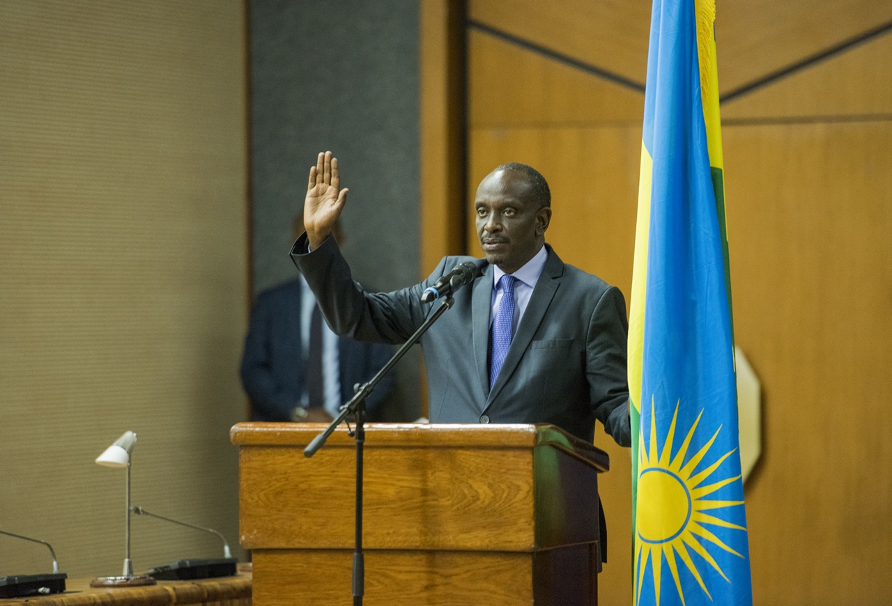 Richard Sezibera warahiriye kuyobora Minisiteri y'Ububanyi n'Amahanga n'Ubutwererane (MINAFFET)