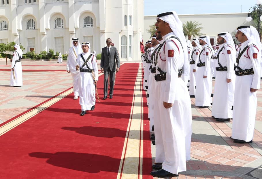 Aha yari akigera ku ngoro y'umwami wa Qatar Sheikh Tamim Bin Hamad Al Than