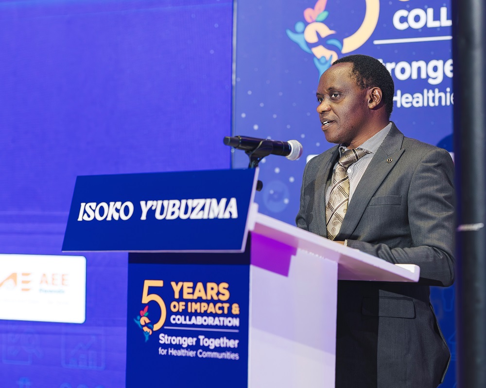 Eugene Dusingizumuremyi uyobora umuryango Water For People mu Rwanda