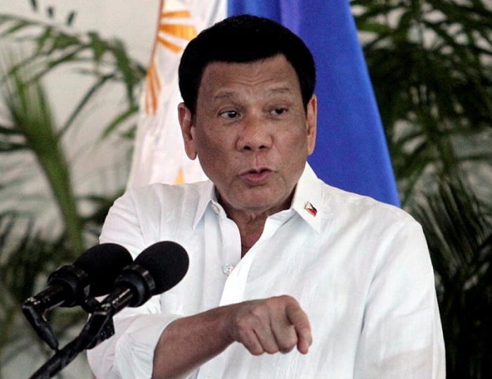 Perezida Rodrigo Duterte 