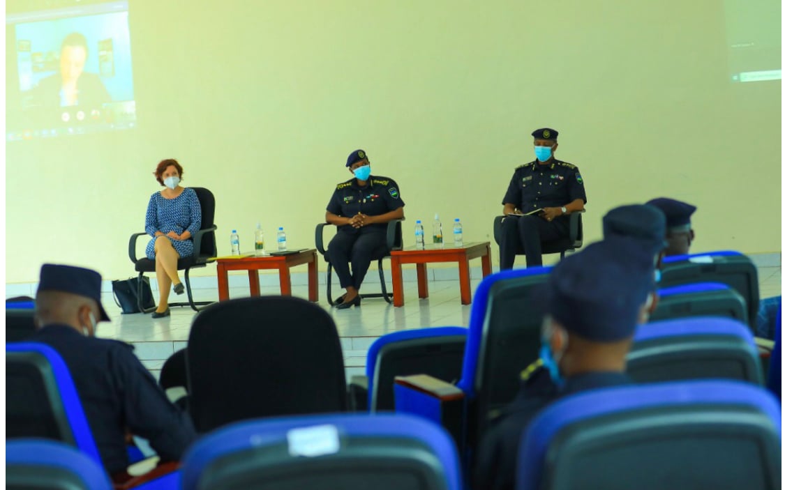 DIGP/AF Jeanne Chantal Ujeneza niwe watangije aya mahugurwa