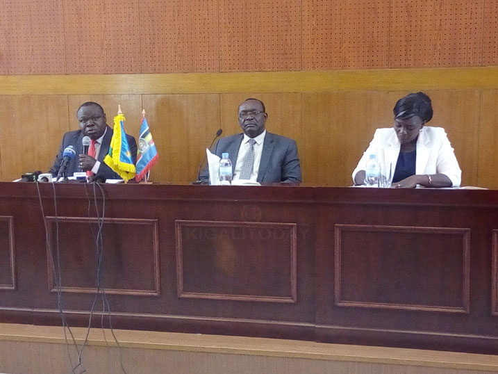 Mu kiganiro n'abanyamakuru, MINEACOM yagaragaje ko bimwe mu bihugu byo muri EAC bitaragira ubushake bwo gusinya amasezerano y'ubucuruzi na EU