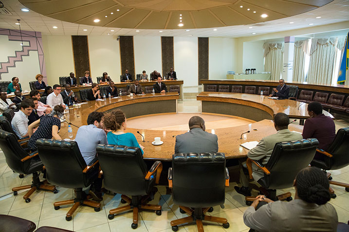 Perezida wa Repubulika yakiriye urubyiruko rugize EGAM, AERG na GAERG.