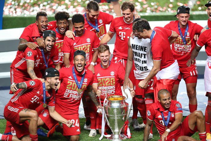 Bayern Munchen yegukanye igikombe ifitemo abakinnyi batatu