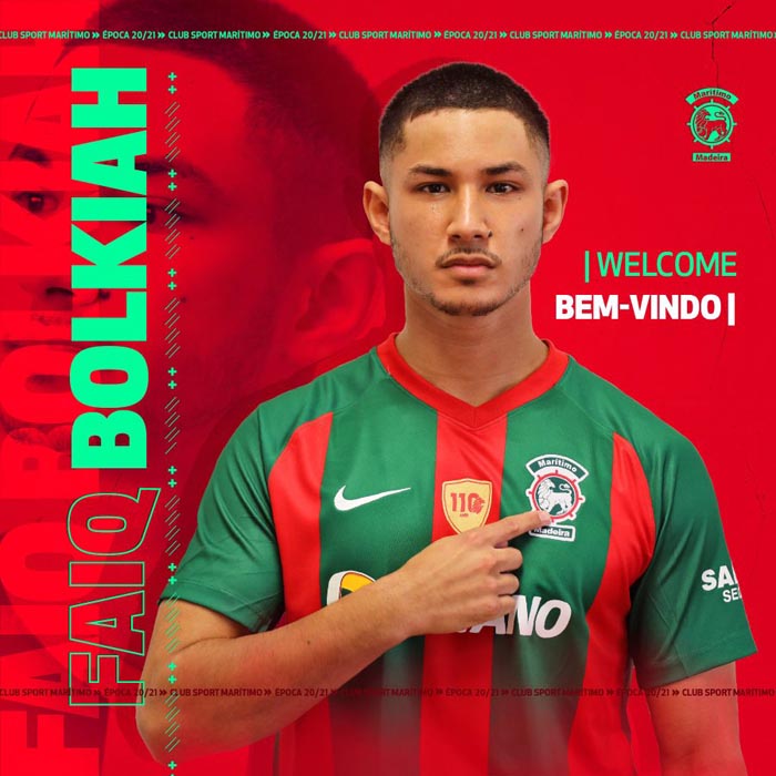 Aheruka gusinyira ikipe ya Maritimo Funchal, nyuma yo gutandukana na Leicester City