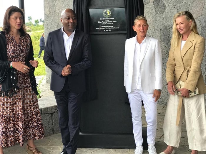Hafunguwe ikigo cy'ubushakashatsi ku ngagi cya Ellen DeGeneres