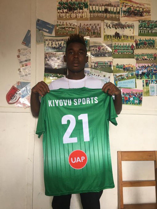 MBAZO'O NKOTO KARIM w'imyaka 20 yasinyiye Kiyovu umwaka n'igice