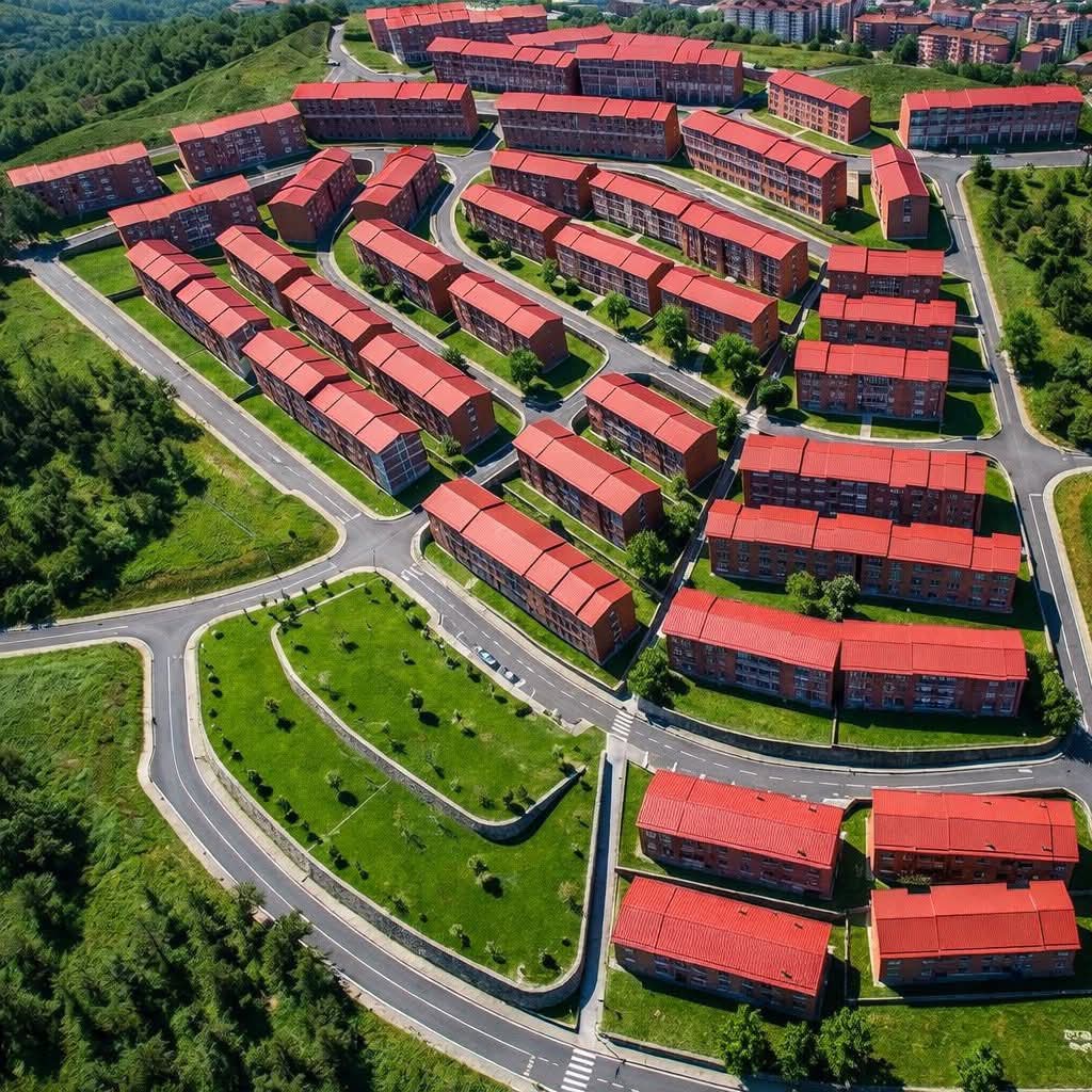 Uyu ni umudugudu wa Nyabisindu, umurenge wa Remera urimo gutunganywa mu Karere ka Gasabo