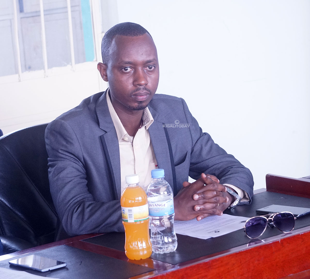 Munyanziza Gervais wari uhagarariye MINISPOC muri iki gikorwa