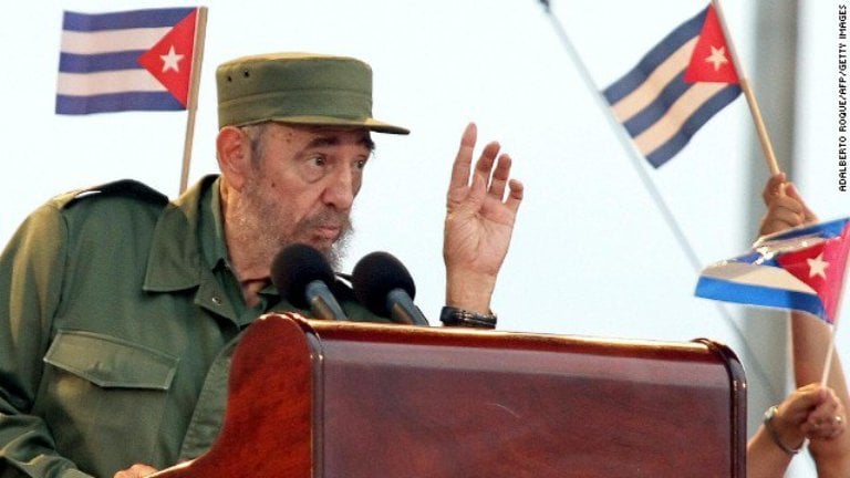 Fidel Castro yamaganiye kure politiki ya gikapitalisiti yimakaza politiki ya gikomonisiti