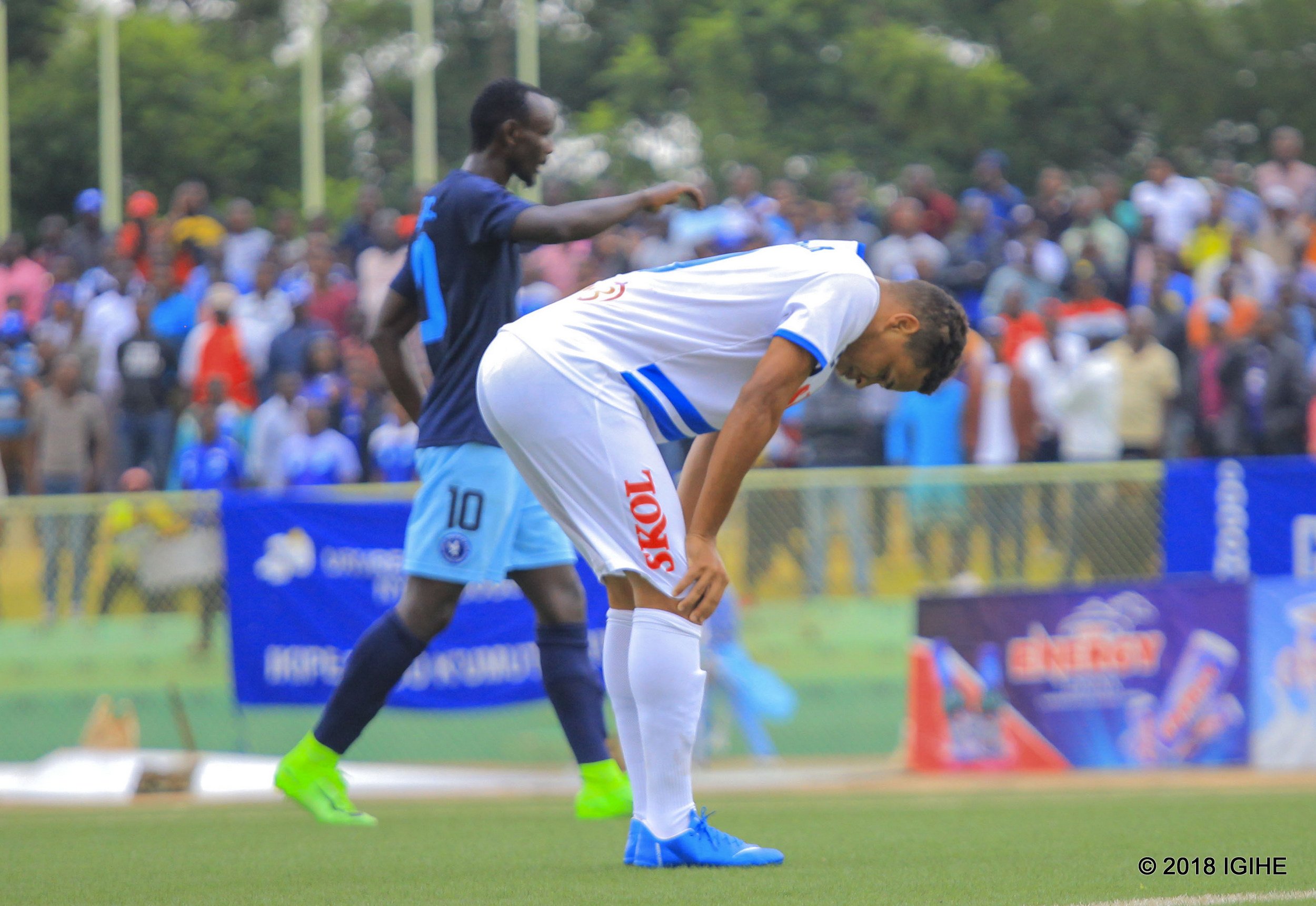 Igitego Rayon yagishatse irakibura kugeza itsinzwe ku munota wa nyuma (Ifoto: Igihe)