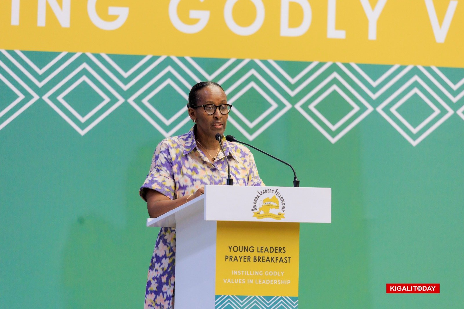 Madamu Jeannette Kagame asanga urukundo ari rwo musingi wa mbere wubaka urugo rugakomera