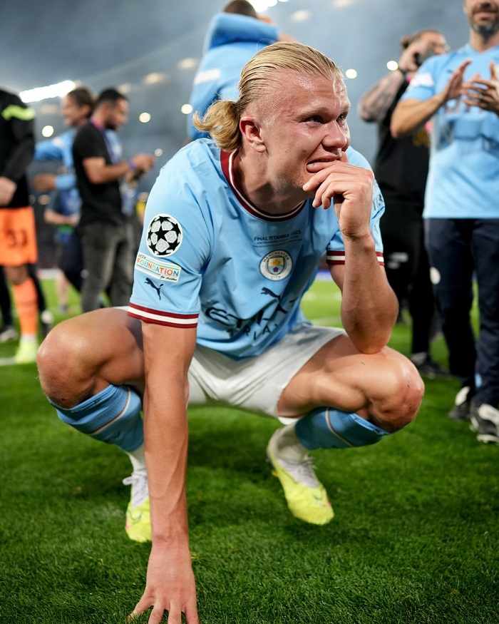Erling Haaland yatsinze ibitego 12 muri iri rushanwa