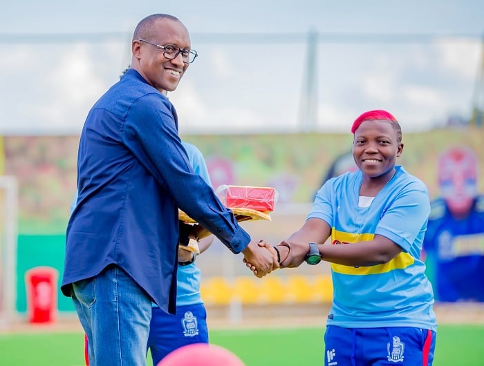 Manizabayo Flolence yahembwe nk'umukinnyi mwiza wa Mata