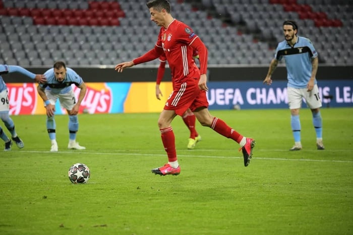 Robert Lewandowiski yatsindiye Bayern Munich igitego cya mbere