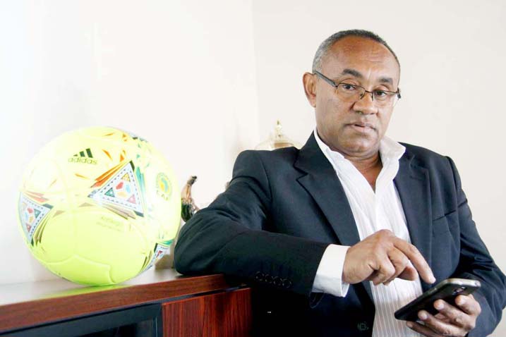 Ahmed Ahmed wo muri Madagascar ubu ni we muyobozi wa CAF