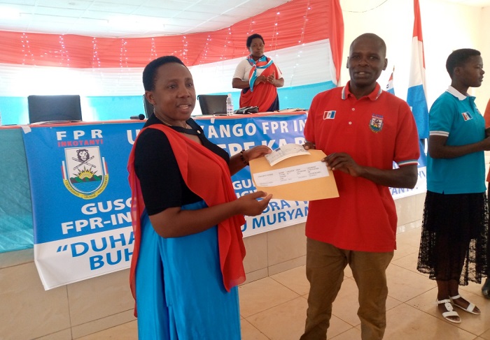 Chair Person wa FPR-Inkotanyi muri Burera ahamya ko aya masomo yari akenewe mu kugena icyerekezo cy