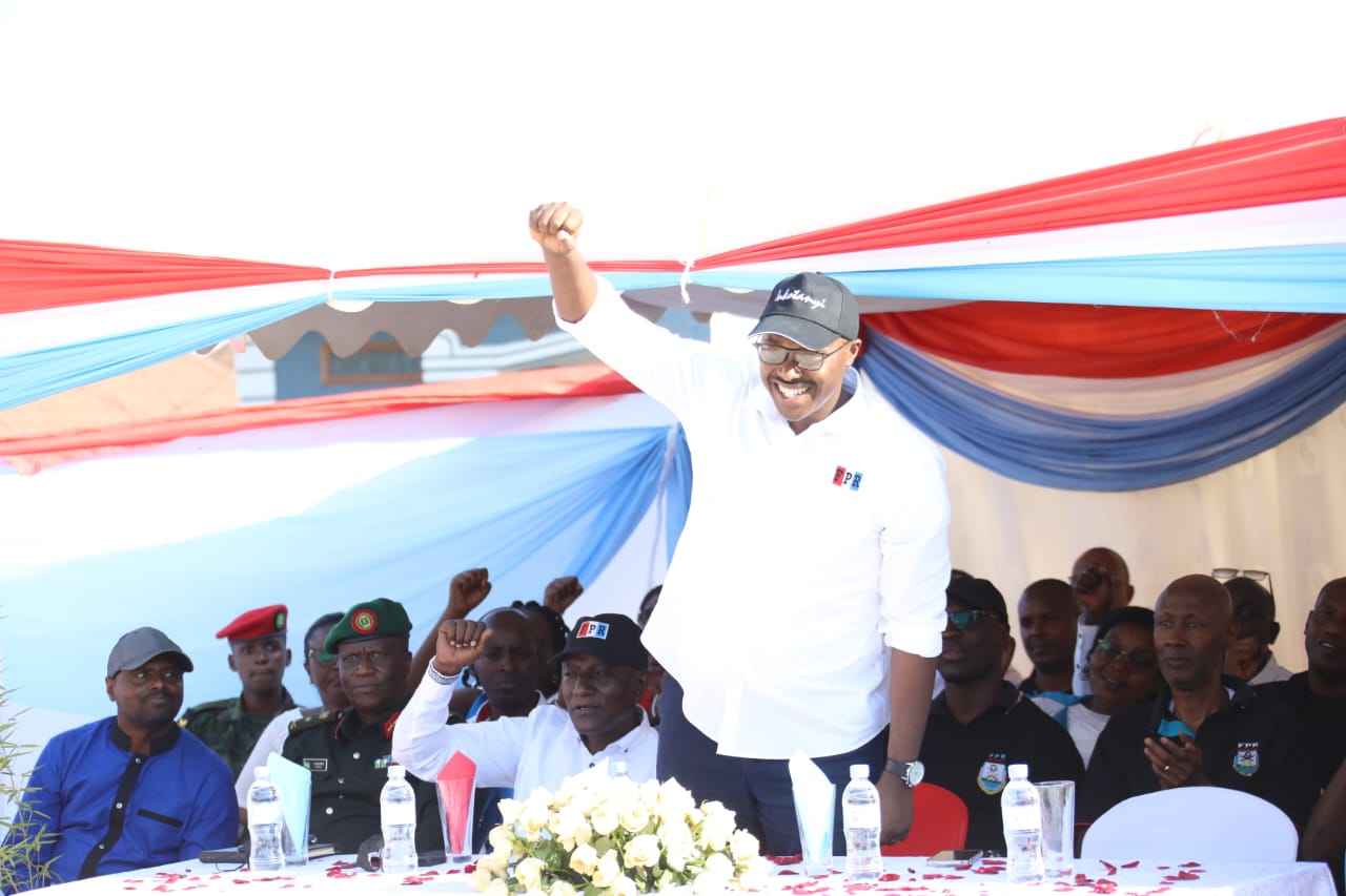 Pudence Rubingisa uyobora Umujyi wa Kigali na we yari yitabiriye ibi birori