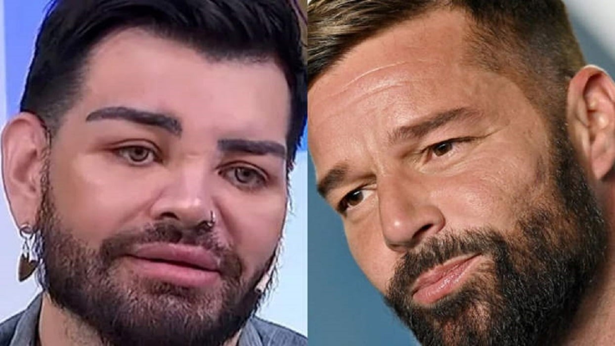 Fran-Mariano wambaye amaherena na Ricky-martin