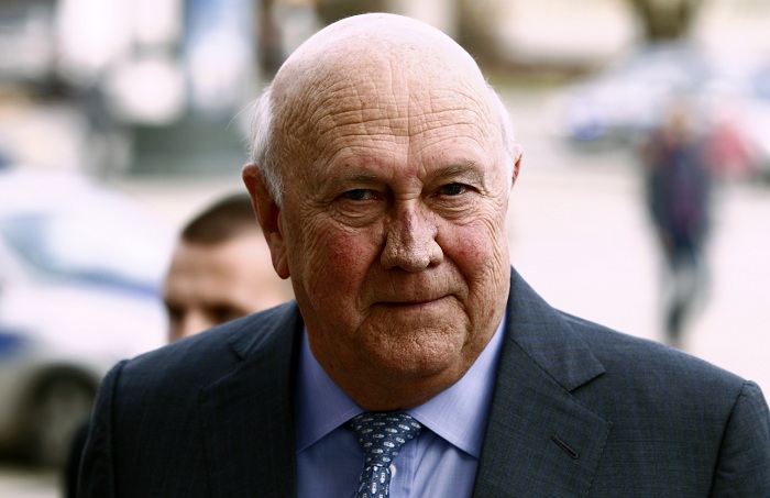 Frederik de Klerk yitabye Imana